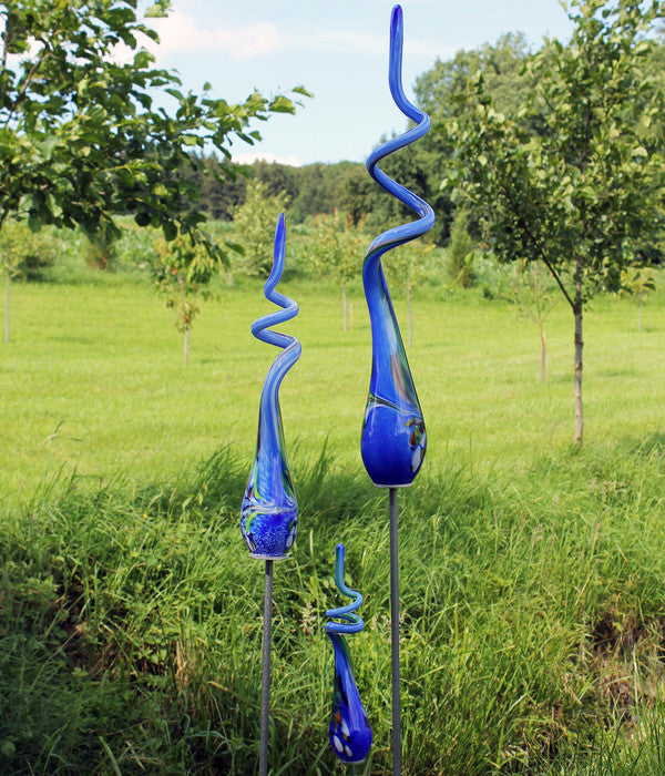  MP Glaszauber Glas-Spirale, Ca. Ø12/H55 Cm