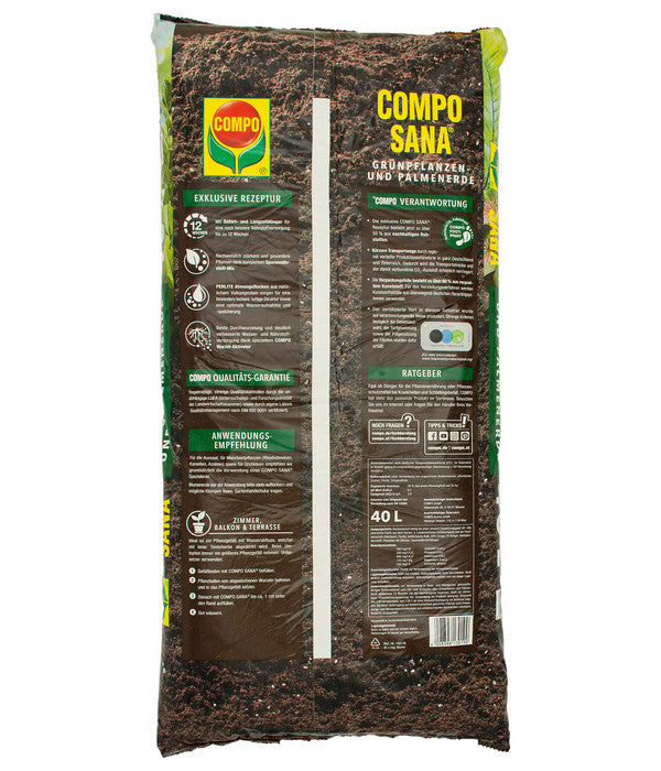  COMPO SANA® Grünpflanzen- Und Palmenerde, 40 L
