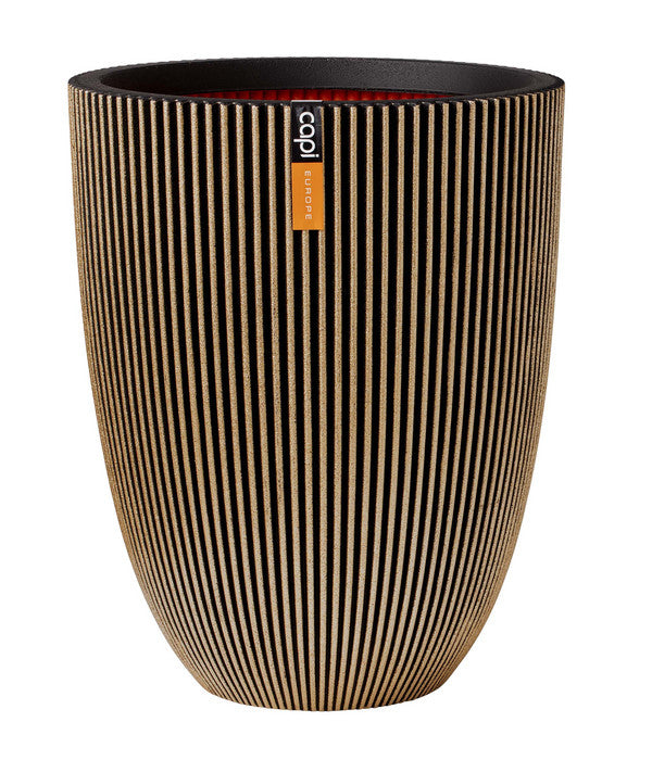  Capi Europe Kunststoff-Topf Groove Hoch, Rund