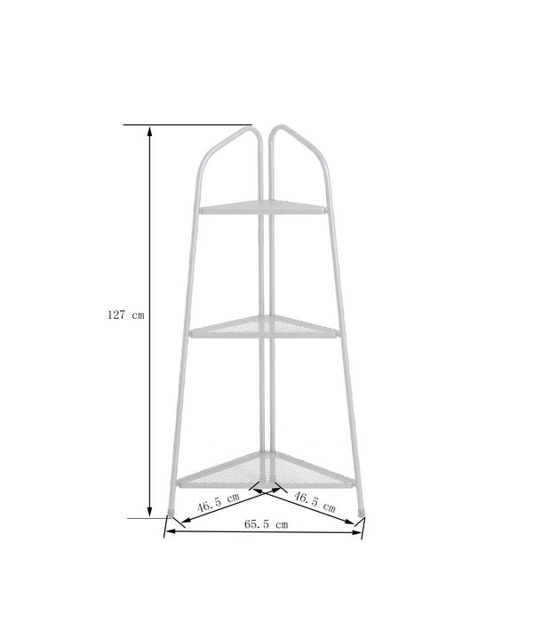  Dehner Eckregal Savoy, Ca. B65,5/H127/T46,5 Cm