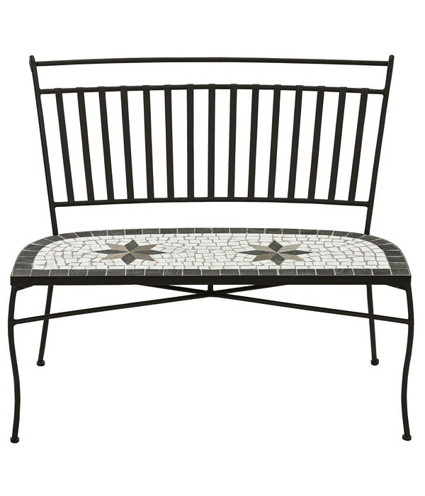  Dehner Mosaikbank Diana, 2-Sitzer