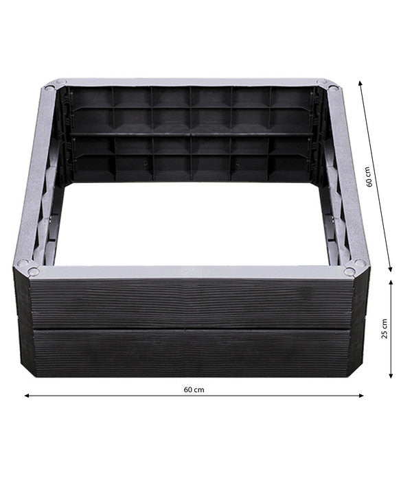  Garantia Hochbeet-System Ergo Quadro Wood