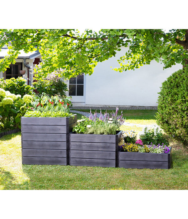  Garantia Hochbeet-System Ergo Quadro Wood