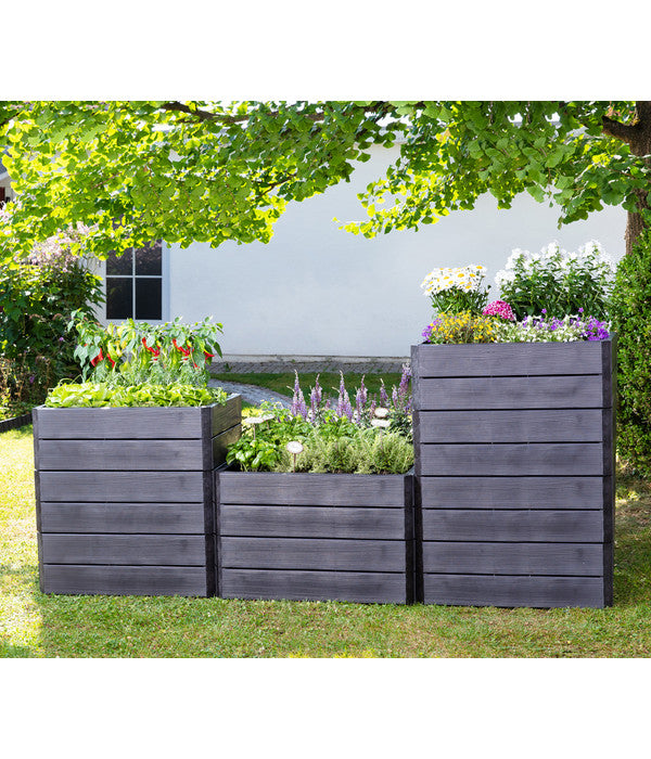  Garantia Hochbeet-System Ergo Quadro Wood
