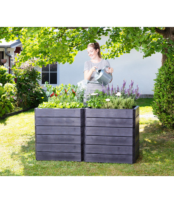  Garantia Hochbeet-System Ergo Quadro Wood