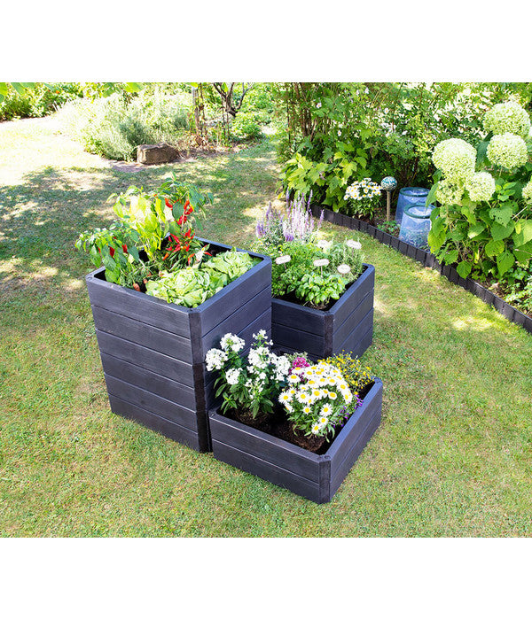  Garantia Hochbeet-System Ergo Quadro Wood