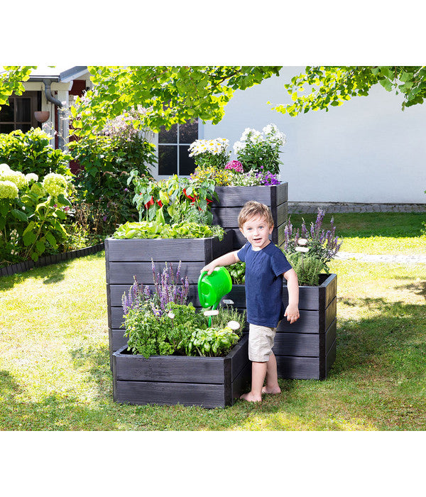  Garantia Hochbeet-System Ergo Quadro Wood