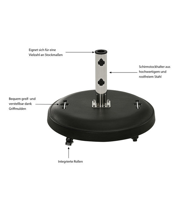  Dehner Betonschirmständer, 50 Kg