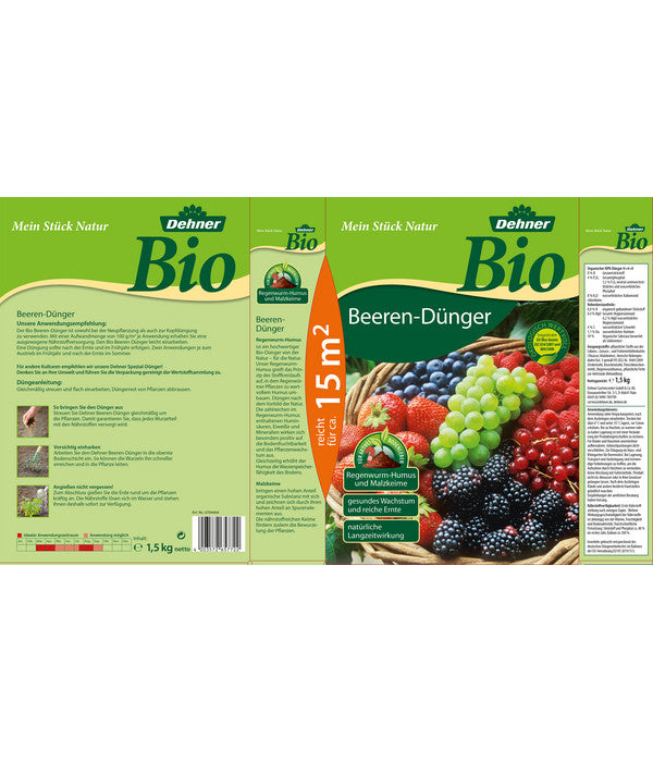  Dehner Bio Beeren-Dünger, 1,5 Kg