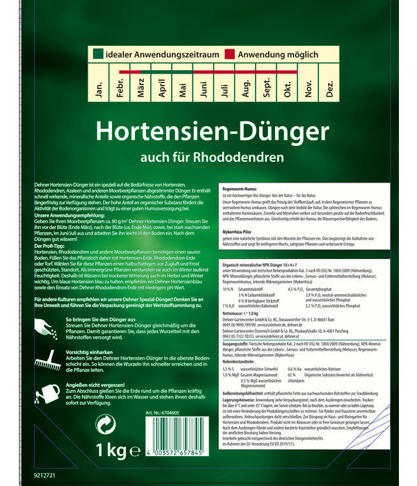  Dehner Hortensien-Dünger
