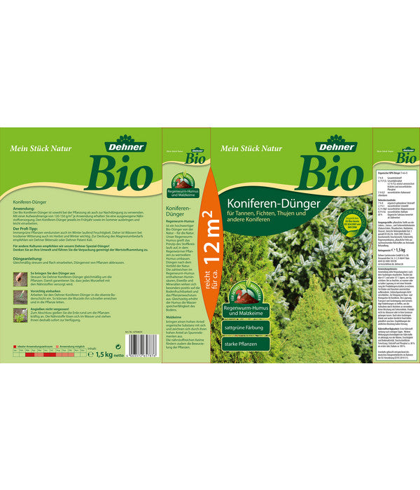  Dehner Bio Koniferen-Dünger, 1,5 Kg