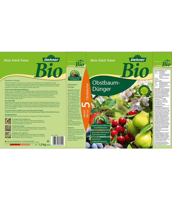  Dehner Bio Obstbaum-Dünger, 1,5 Kg