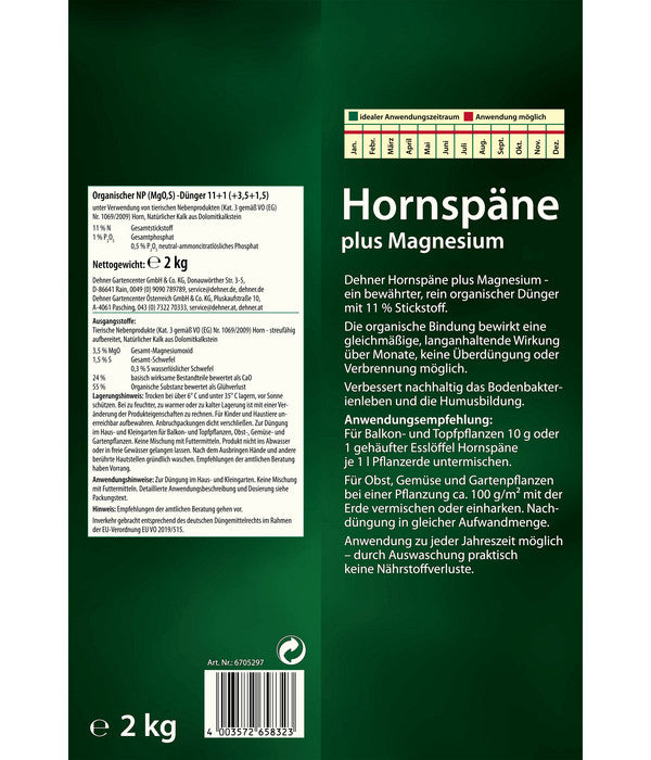  Dehner Hornspäne, 2 Kg