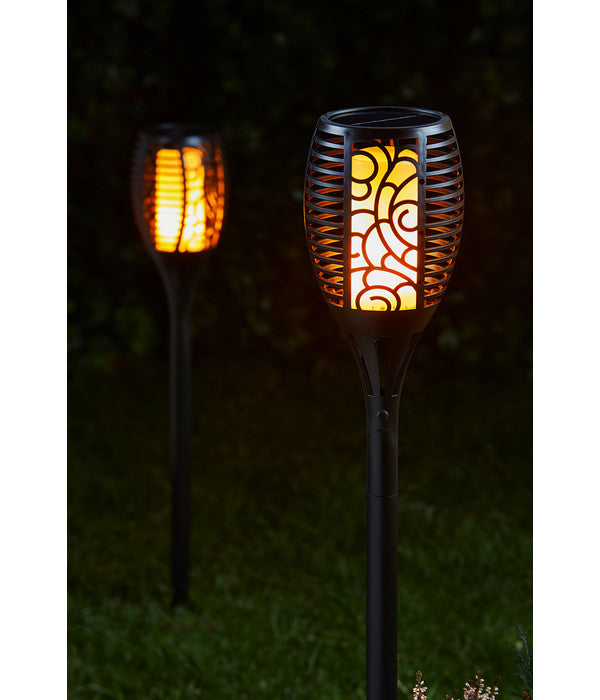 Dehner Solar-Flammenfackel Jumbo, Ca. Ø12/H75 Cm