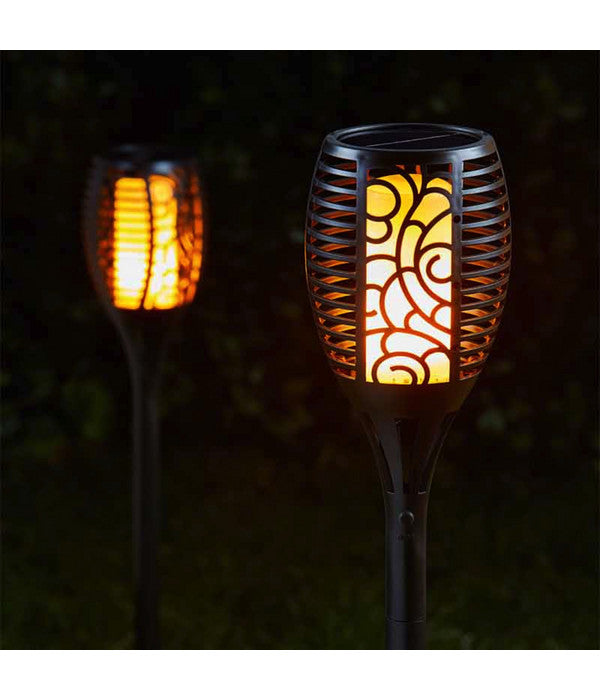  Dehner Solar-Flammenfackel Jumbo, Ca. Ø12/H75 Cm