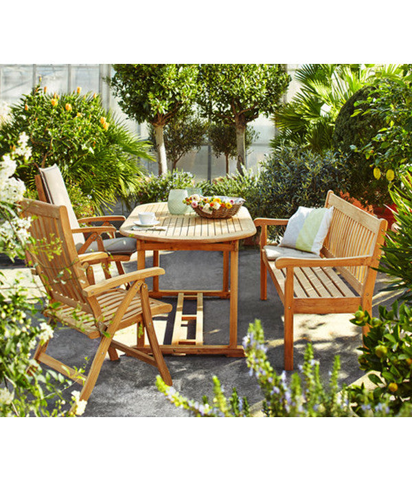  Dehner Gartenbank Havanna, 3-Sitzer