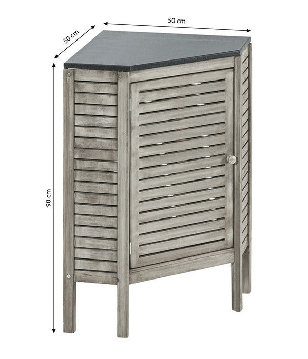  Dehner Eckschrank Southampton, Ca. B50/H90/T50 Cm