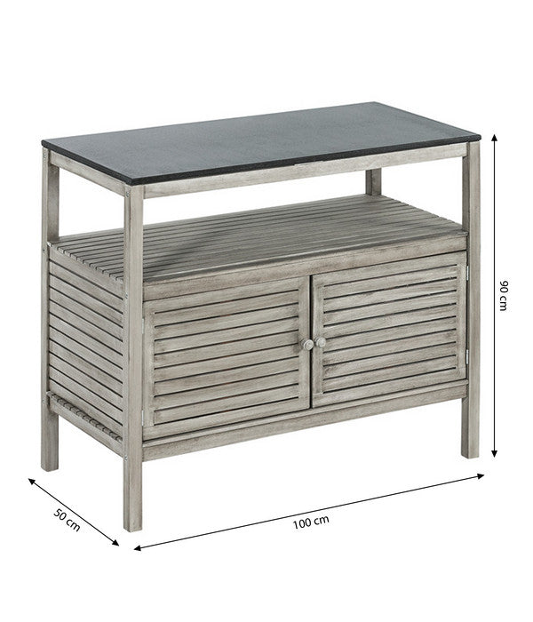  Dehner Doppelschrank Southampton, Ca. B100/H90/T50 Cm