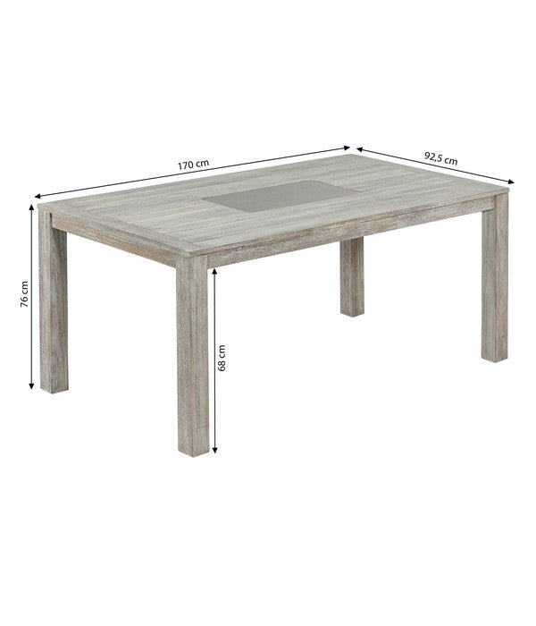  Dehner Tisch Stockholm, Ca. B170/H76/T92,5 Cm