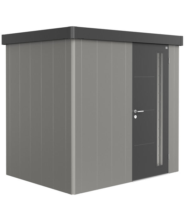  Biohort Gerätehaus Neo B, Quarzgrau/dunkelgrau