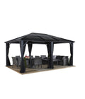  Sojag Pavillon Meridien 12x16, Ca. B485/H270/T365 Cm