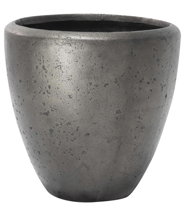  Fleur Ami Kunststoff-Topf Grace, Konisch, Silber