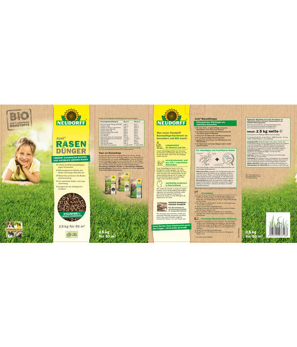  Neudorff® Azet® Rasendünger, 2,5 Kg