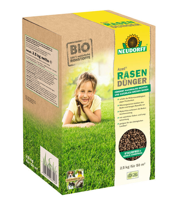  Neudorff® Azet® Rasendünger, 2,5 Kg
