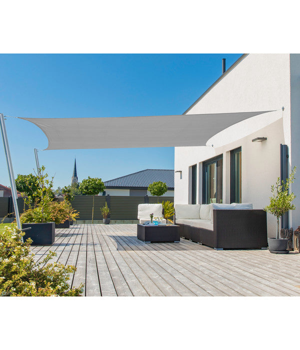  Windhager Sonnensegel Capri, Rechteckig, Ca. B400/T300 Cm