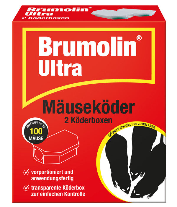  Brumolin Ultra Mäuseköder, 2er-Set