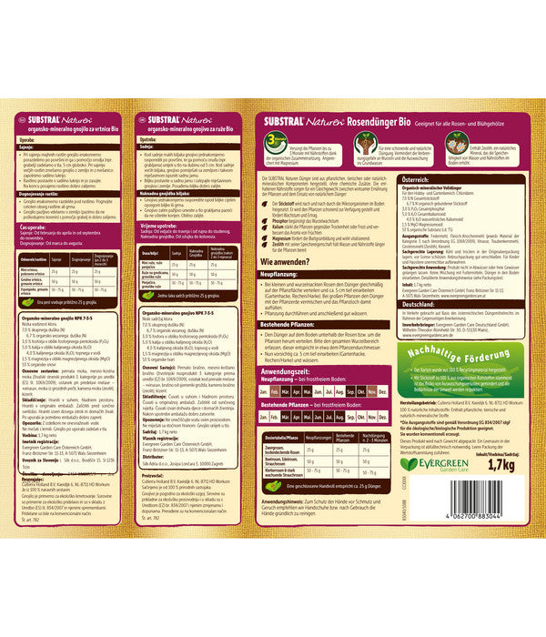  Substral® Naturen® Rosendünger, 1,7 Kg