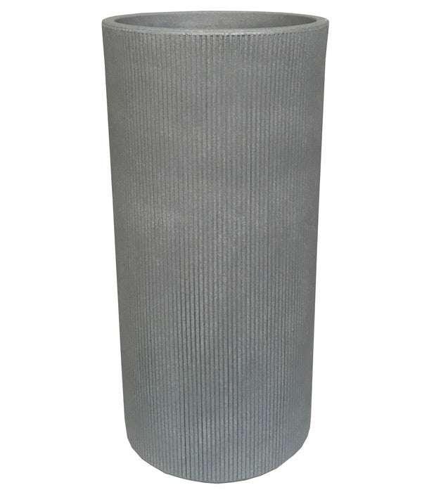  Vasar Kunststoff-Pflanztopf City, Ø33/H69 Cm, Grau