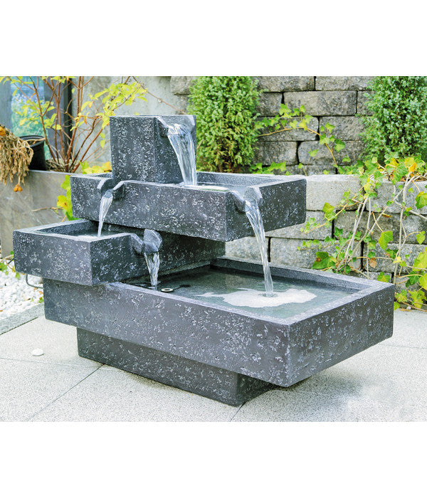  Granimex Polyresin-Gartenbrunnen Angulo