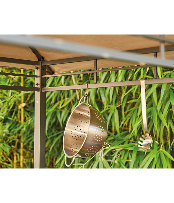  Siena Garden Pavillon BBQ, Ca. B90/H248/T127 Cm