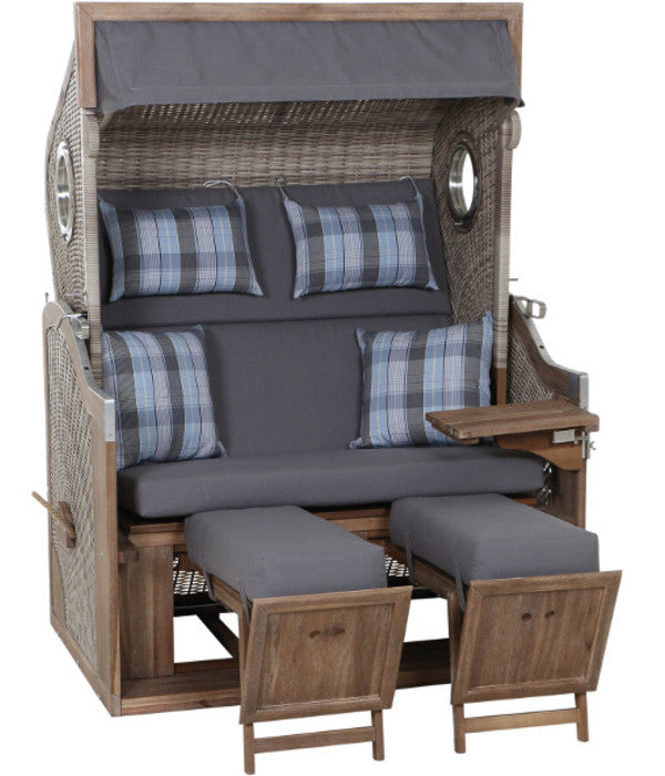  DeVries Strandkorb Greenline 175