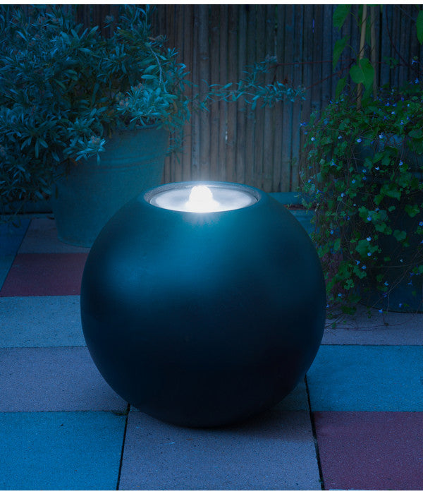  Ubbink Leichtbeton-Gartenbrunnen Pizarra, Ca. Ø40/H36 Cm