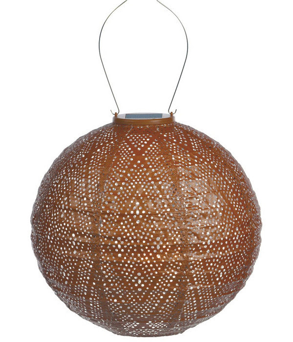  Lumiz Solar-Lampion Round Ikat, Ca. Ø30/H29 Cm