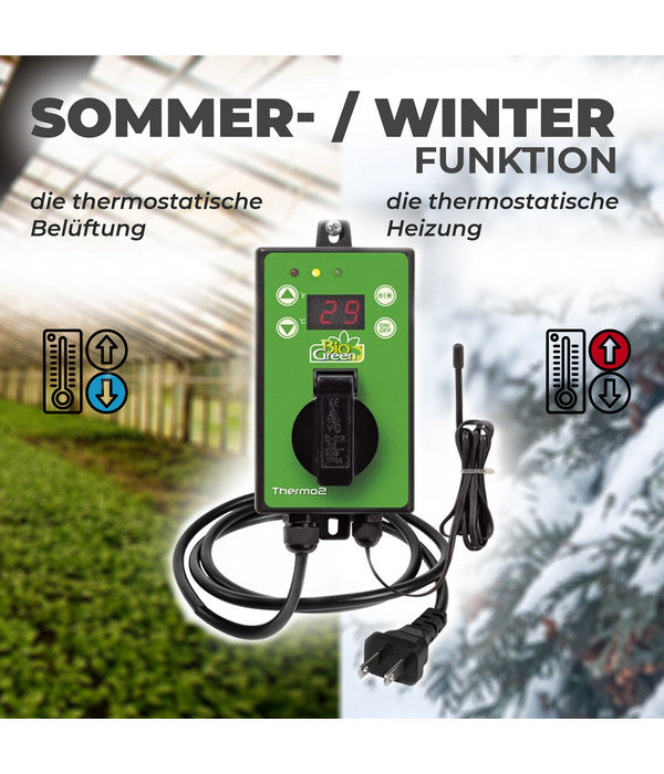  Bio Green Überwinterungszelt-Set Arctic, Inkl. Heizung & Frostwächter, Ca. B186/H175/T84 Cm