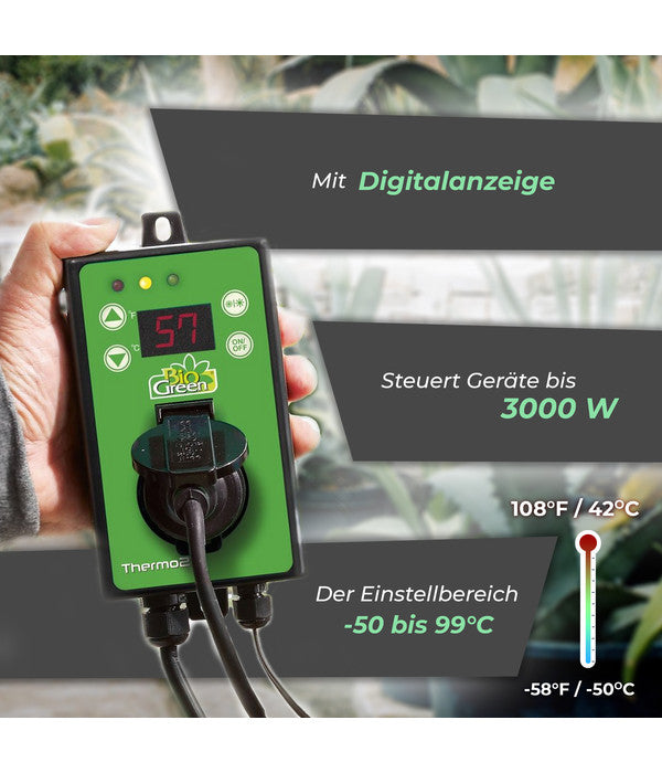  Bio Green Überwinterungszelt-Set Arctic, Inkl. Heizung & Frostwächter, Ca. B186/H175/T84 Cm