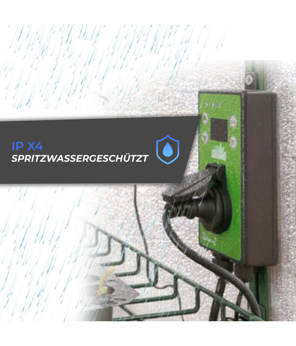  Bio Green Überwinterungszelt-Set Arctic, Inkl. Heizung & Frostwächter, Ca. B186/H175/T84 Cm