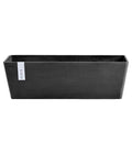  Ecopots Kunststoff-Kasten Bruges Mit Wassersystem, Rechteckig, Ca. B55/H17/T17 Cm