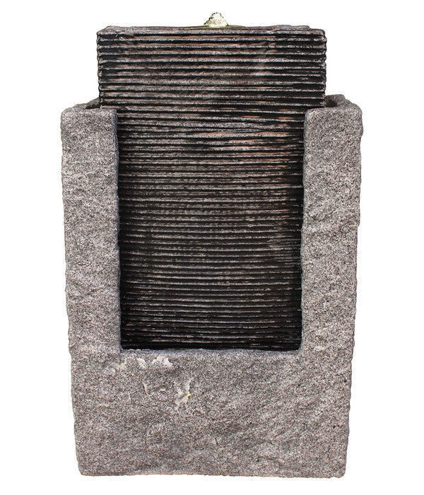  Dehner Zimmerbrunnen Malu Mit LED-Beleuchtung, Ca. H38,5 Cm
