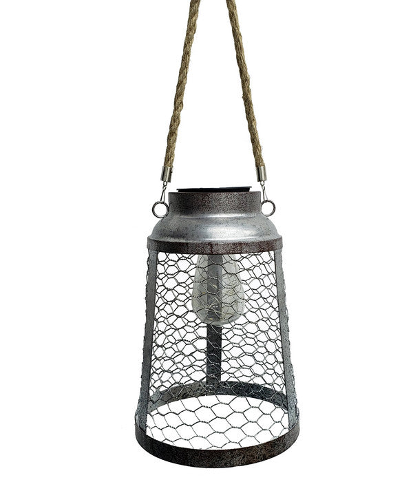  Dehner Solar-Zinkglühbirne Zinco, Ca. Ø20/H28 Cm