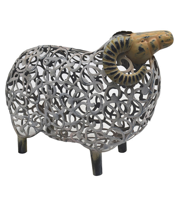  Dehner Metall-Schaf, Ca. H24 Cm