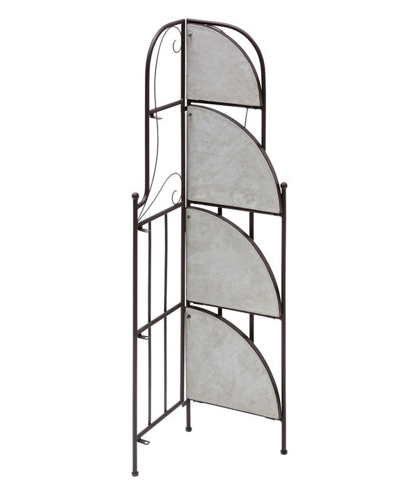  Dehner Mosaik Eckregal Grazia, Ca. B33/H132,5/T33 Cm
