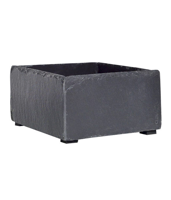  Climaqua Schiefer-Pflanzschale Bol, Rechteckig, Ca. B19/H10/T19 Cm