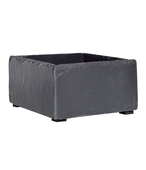  Climaqua Schiefer-Pflanzschale Bol, Rechteckig, Ca. B19/H10/T19 Cm