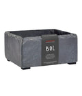  Climaqua Schiefer-Pflanzschale Bol, Rechteckig, Ca. B19/H10/T19 Cm