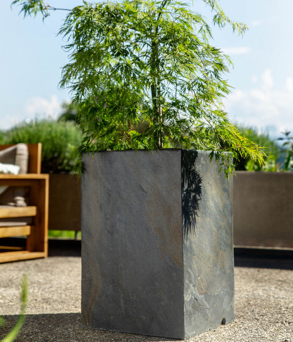 Climaqua Schiefer-Säule Pylo, Quadratisch