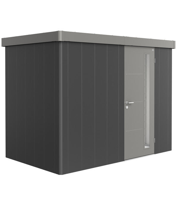  Biohort Gerätehaus Neo 1C, Dunkelgrau/quarzgrau